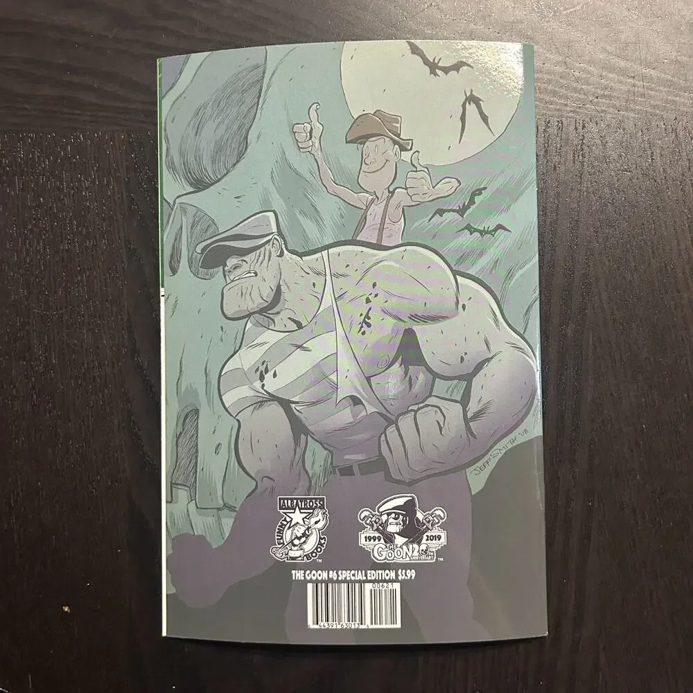 New Goon Comic 6 Cover B Variant Jeff Smith First Print 2019 Eric Powell Cohen